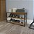 Sapateira 03 Prateleiras - Ref. LI020 - Canela/Preto - Linha Industrial - Kappesberg - Imagem 1