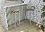 Banqueta Dublin - Ref. 1B706-NK - Estampa: 31 (Capuccino) Nikel - Kappesberg - Imagem 1