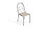 Par de Cadeiras Holanda - Ref. 2C009-CR - Estampa: 16 (Nude) Cromado - Kappesberg - Imagem 1