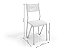 Par de Cadeiras Nápoles - Ref.2C045 - Estampa: 106 (Branco) Cromado - Kappesberg - Imagem 2