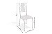 Par de Cadeiras Lisboa - Ref. 2C076-CR - Estampa: 110 (Preto) Cromado - Kappesberg - Imagem 2