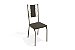 Par de Cadeiras Lisboa - Ref. 2C076-NK - Estampa: 21 (Marrom) Nikel - Kappesberg - Imagem 1