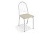 Par de Cadeiras Noruega - Ref. 2C077 - Estampa: 16 (Nude) Branco  - Kappesberg - Imagem 1