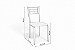 Par de Cadeiras Dubai - Ref. 2C111 - Estampa: 110 (Preto) Bronze - Kappesberg - Imagem 2