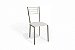 Par de Cadeiras Dubai - Ref. 2C111 - Estampa: 106 (Branco) Nikel - Kappesberg - Imagem 1