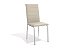 Conjunto de Mesa Loire 120cm + 06 Cadeiras Amsterdã Cromado Cor Nude - Kappesberg Crome - Imagem 3