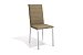 Conjunto de Mesa Loire 120cm + 06 Cadeiras Amsterdã Cromado Cor Capuccino - Kappesberg Crome - Imagem 3