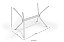 Conjunto de Mesa Loire 120cm + 06 Cadeiras Amsterdã Cromado Cor Preto - Kappesberg Crome - Imagem 5