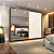 Roupeiro 268cm 02 Portas Deslizantes Cavic 100% MDF - D209-108 - Duna/Off White - Móveis Henn - Imagem 2