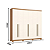 Roupeiro 06 Portas Jade - D345-221 - Cinamomo / Off white - Móveis Henn - Imagem 7