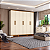 Roupeiro 195cm 06 Portas Cover - D230-129 - Off white / Nature - Móveis Henn - Imagem 2