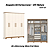 Roupeiro 06 Portas Cover - D230-129 - Off white / Nature - Móveis Henn - Imagem 2