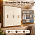 Roupeiro 195cm 06 Portas Cover - D230-129 - Off white / Nature - Móveis Henn - Imagem 1