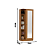 Sapateira Duetto 01 Porta - D182-214 - Cinamomo - Móveis Henn - Imagem 9