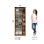 Sapateira Duetto 01 Porta - D182-214 - Cinamomo - Móveis Henn - Imagem 7