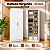 Multiuso Margarida 02 Portas - D110-10 - Branco - Móveis Henn - Imagem 1