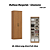 Multiuso Margarida 02 Portas - D110-214 - Cinamomo - Móveis Henn - Imagem 2