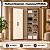 Multiuso Margarida 02 Portas - D110-221 - Cinamomo/Off White - Móveis Henn - Imagem 1