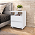 Mesa Cabeceira Campeche - D07-10 - Branco - Móveis Henn - Imagem 2