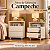 Mesa Cabeceira Campeche - D07-139 - Off white - Móveis Henn - Imagem 1