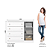 Cômoda Americana 04 Gavetas 1 Porta - D715-05 - Branco - Móveis Henn - Imagem 6