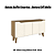 Balcão Buffet Quartzo 04 Portas - S351-127 - Nature / Off white - Móveis Henn - Imagem 3
