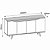 Buffet Grace 04 Portas - Off White / Noce - Casa D - Imagem 4