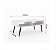 Mesa de Centro Linha Retrô - RT 3064 - Branco - Movelbento - Imagem 3