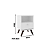 Mesa Cabeceira Linha Retrô - RT3019 - Branco - Movelbento - Imagem 5