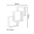 Nicho Composto Linha Design - AM 3080 - Branco - Movelbento - Imagem 3