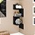 Nicho Decorativo Linha Design - AM 3079 - Preto - Movelbento - Imagem 1