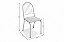 Conjunto de Mesa Volga 95 + 04 Cadeiras Noruega Nikel Cor Preto - Kappesberg Crome - Imagem 4