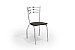 Conjunto de Mesa Reno 90 + 04 Cadeiras Portugal Cromado Cor Preto - Kappesberg Crome - Imagem 2