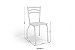 Conjunto de Mesa Reno 90 + 04 Cadeiras Portugal Cromado Cor Preto - Kappesberg Crome - Imagem 3