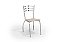 Conjunto de Mesa Volga 90 + 04 Cadeiras Portugal Cromado Cor Nude - Kappesberg Crome - Imagem 2