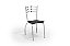 Conjunto de Mesa Loire 136 + 06 Cadeiras Portugal Cromado Cor Preto - Kappesberg Crome - Imagem 3