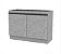 Balcão 02 Portas 120cm - Ref. CC2201 - Concreto - Linha DA CASA - Móveis Primavera - Imagem 2