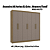 Roupeiro 232cm 06 Portas 02 Gavetas - Ref. M569 - Nogueira / Fendi - Kappesberg - Imagem 2