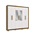 Roupeiro 232cm 06 Portas 02 Gavetas com Pé e Espelho - Ref. CB01M569 - Nogueira / Branco - Kappesberg - Imagem 5