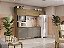 Cozinha Compacta Ref. L780A - Nogueira / Fendi - Kappesberg - Imagem 1