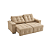 Sofá Retrátil e Reclinável EDGE 232cm - Estofados Rincão - Imagem 6