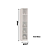 Módulo Prateleiras P Linha Closet - 10CL - Branco - Móveis Castro - Imagem 5