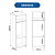 Módulo Gavetas + Cabideiro Linha Closet - 20CL5 - Branco - Móveis Castro - Imagem 5