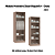 Módulo Prateleiras G Linha Closet - 20CL1 - Duna - Móveis Castro - Imagem 1