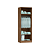 Módulo Cabideiro e Prateleiras Linha Closet - 20CL - Macadâmia - Móveis Castro - Imagem 5