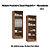 Módulo Prateleiras G Linha Closet - 20CL1 - Macadâmia - Móveis Castro - Imagem 1