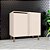 Balcão 01 Porta Canto Reto - C68-139 - Off White - Linha Connect - Móveis Henn - Imagem 1
