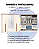 Roupeiro 256cm 06 Portas Napoli c/ Espelho - D308-129 - Off White / Nature - Móveis Henn - Imagem 3