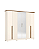 Roupeiro 256cm 06 Portas Napoli c/ Espelho - D308-129 - Off White / Nature - Móveis Henn - Imagem 4