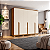 Roupeiro 235cm 06 Portas Andréas - D309-127 - Nature / Off White - Móveis Henn - Imagem 2